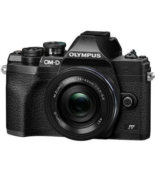 Olympus OM-D E-M10 Mark IV Mirrorless Camera with 14-42mm EZ Lens